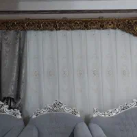 پرده سلطنتی سالن|پرده، رانر، رومیزی|قم, شهرک فاطمیه|دیوار