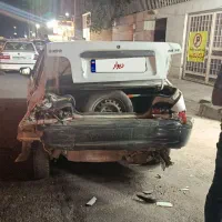 پراید مدل 90 تصادفی