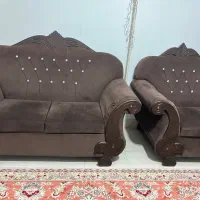 مبل راحتی۸نفره|مبلمان خانگی و میز عسلی|لاهیجان, کوی خزر|دیوار