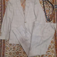 کت و شلوار کاملا نو برند موکارلو 46