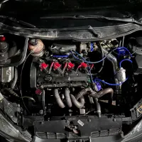 موتور tu5 توربو همراه با دورچین