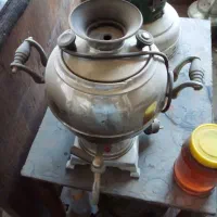 سماور برقی برنجی