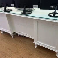 میز مدیریت، کار و تحریر کلاسیک روکش چوب و پلی استر|میز تحریر و کامپیوتر|مشهد, صیاد شیرازی|دیوار