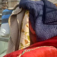 لحاف تشک وپشتی پنبه ای قدیمی|تشک تختخواب|کرمانشاه, |دیوار