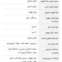 قهوه ساز نیمه صنعتی مباشی|سماور، چای‌ساز، قهوه‌ساز|فردیس, نسترن غربی|دیوار