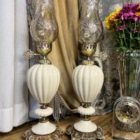 شمعدان سرامیکی وارداتی|چراغ خواب و آباژور|باقرشهر, |دیوار