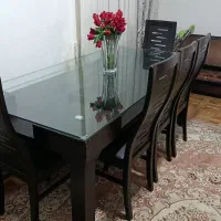 صندلی و میز ناهار خوری چوبی بدون لقی|میز و صندلی غذاخوری|رشت, دیانتی|دیوار