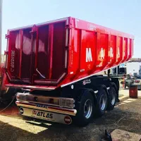 تریلی کمپرسی لبه تیغه کانتین کفی