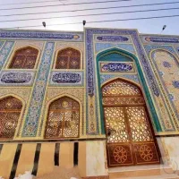 گره چینی درب پنجره مساجد