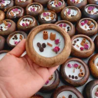 سلام ، سفارش انواع شمع پذیرفته میشود|صنایع دستی و سایر لوازم تزئینی|گرمدره, |دیوار