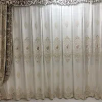 پرده همراه با دو عدد والان و کتیبه|پرده، رانر، رومیزی|اشتهارد, |دیوار