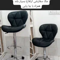 صندلی چرخ دارجکدار اپن سالن تابوره استادکار اداری|صندلی و نیمکت|شیراز, نصر|دیوار