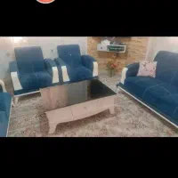 فروش فوری مبل و میز وسط به همراه عسلی|مبلمان خانگی و میز عسلی|شلمان, |دیوار