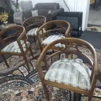 صندلی چوبی ،صندلی میزبان|مبلمان خانگی و میز عسلی|کرمانشاه, |دیوار