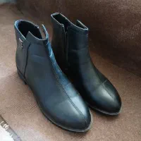 کفش نیم بوت زنانه|کیف، کفش، کمربند|قم, نیروگاه|دیوار