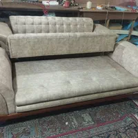 مبل اهورا  تخت شو مکانیزم رنگ پارچه به سلیقه مشتری|مبلمان خانگی و میز عسلی|اهواز, کوی ترابری|دیوار