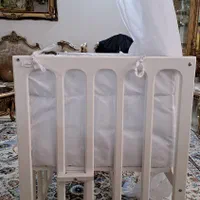 تخت کنار مادر گهواره دار|تخت و سرویس خواب|سراب, |دیوار