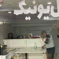 دوعدد میز کار ام دی اف درحد نو|مبلمان اداری|تهران, هروی|دیوار
