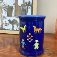 گلدان، جاقلمی سرامیکی دست ساز