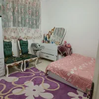 تخت دونفره - میزآرایش|تخت و سرویس خواب|ورامین, ورامین|دیوار