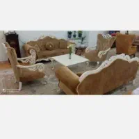 ست مبل کلاسیک ونهارخوری۸ و مبل ال مکانیزم۸ نفره|مبلمان خانگی و میز عسلی|کرج, فاز ۴ مهرشهر|دیوار