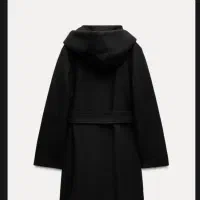 پالتو فوتر خزدار گرم مشکی|لباس|گلبهار, شهر جدید گلبهار|دیوار