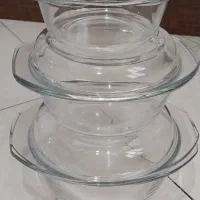 قابلمه پیرکس سه تایی