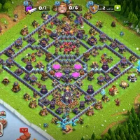 فروش اکانت خفن  TH 15 فول نزدیک مکس کامل