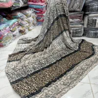 فروش پتو مسافرتی طرح پوستی.|رختخواب، بالش، پتو|لامرد, |دیوار