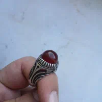 انگشتر نقره دست ساز استاد تبریز