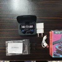 یک عدد هندزفری بلوتوث و ایپاد دارای پاور بانک|لوازم جانبی موبایل و تبلت|کاشان, حسن آباد|دیوار