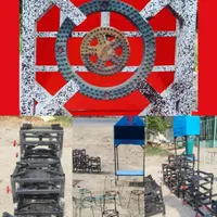 (تولیدسه پایه پیکنیکی و منقل استندزغالی )