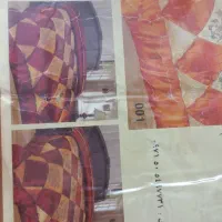 روتختی لحاف دوزی دونفره+۲ بالشت +کاور تشک