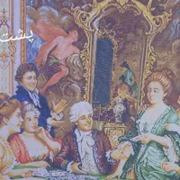 تابلو فرش طرح پاسورباز در حد نو|تابلو فرش|ساری, |دیوار