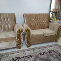 مبل ۹نفره همراه با میز جلو مبلی درحدنو فروش فوری|مبلمان خانگی و میز عسلی|رشت, کوی حسینی|دیوار
