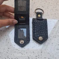 جا کلیدی جا عکسی چرم طبیعی و دست دوز