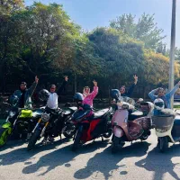 راید بانوان موتورسوار مشهدی