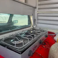 فرگاز ۳ شعله رومیزی آکبند و کاملا نو|اجاق گاز و لوازم برقی پخت‌وپز|پرند, فاز ۳|دیوار