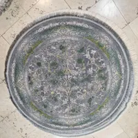 فرش دایره ۱۲۰۰ شانه کیارش نگارین درجه یک و جدید