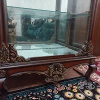 بوفه چوبی در حد نو بدون خط وخش|بوفه، ویترین، کنسول|مراغه, |دیوار