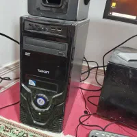 کامپیوتر نسل 4 مانیتور 24 اسپیکر موس و کیبورد