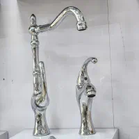 شیرآلات ست کامل مدل لاکی KIG کروم