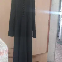 مانتو بلند مشگی مجلسی آستین کیپور