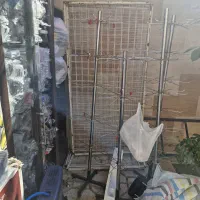 گاری ۴ چرخ  رگال  استند ایستاده  چرخشی باکس متور