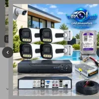 دوربین مداربسته دید در شب رنگی و ضدآب/کد6663