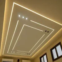 لاین نوری چراغ خطی روکار توکار|لامپ و چراغ|سنندج, |دیوار