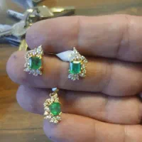 نیم ست جواهر