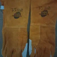 دستکش جوشکاری سیم دوز