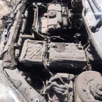 ماشین ۲۰۶ سوخته