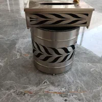 سطل و دستمال